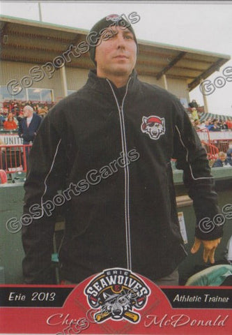 2013 Erie SeaWolves Chris McDonald
