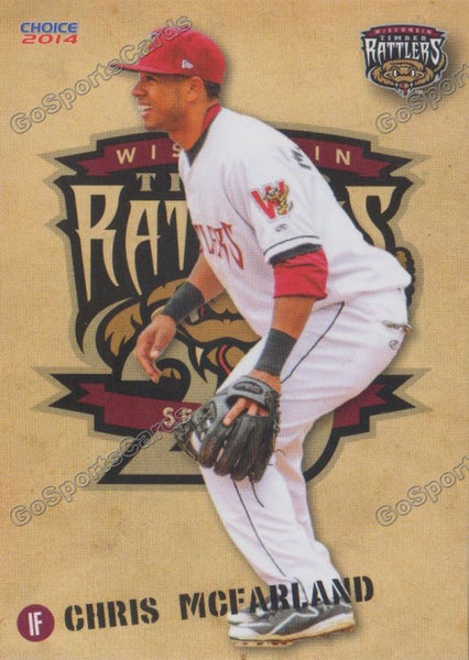 2014 Wisconsin Timber Rattlers Chris McFarland