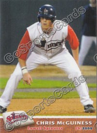 2009 Lowell Spinners Chris McGuiness