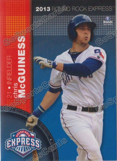 2013 Round Rock Express Chris McGuiness