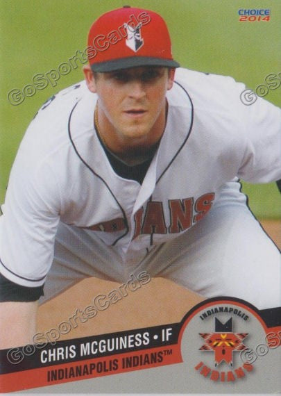 2014 Indianapolis Indians Chris McGuiness