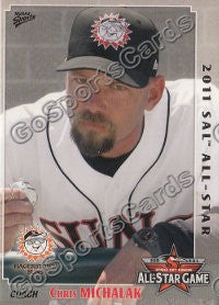 2011 South Atlantic League Northern All Star Chris Michalak