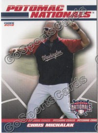 2012 Potomac Nationals Chris Michalak