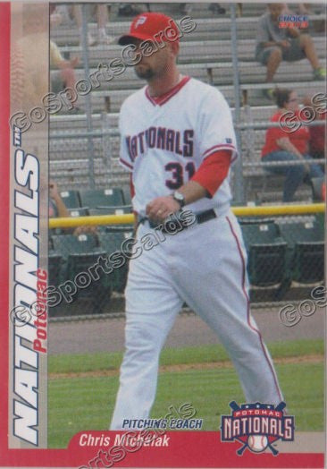 2013 Potomac Nationals Chris Michalak