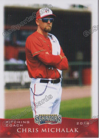 2014 Harrisburg Senators Chris Michalak