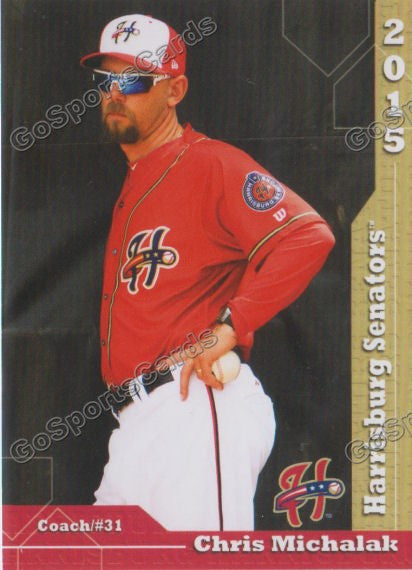 2015 Harrisburg Senators Chris Michalak