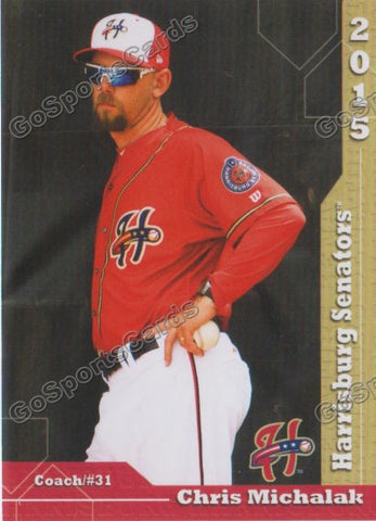 2015 Harrisburg Senators Chris Michalak