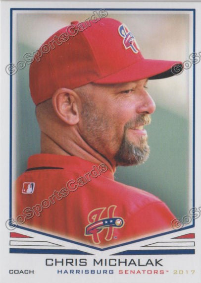 2017 Harrisburg Senators Chris Michalak