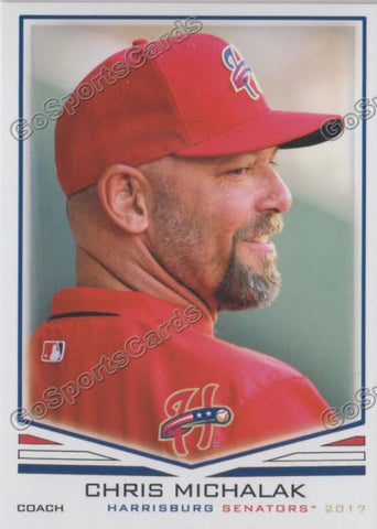 2017 Harrisburg Senators Chris Michalak