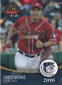 2010 Lincoln SaltDogs SGA Chris Miyake
