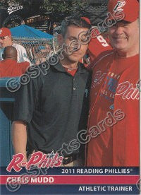 2011 Reading Phillies Chris Mudd