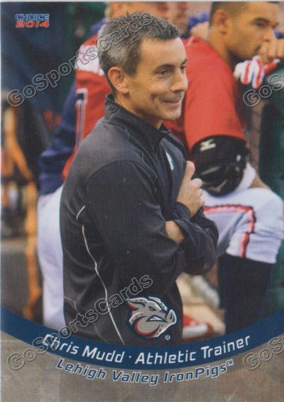 2014 Lehigh Valley IronPigs Chris Mudd