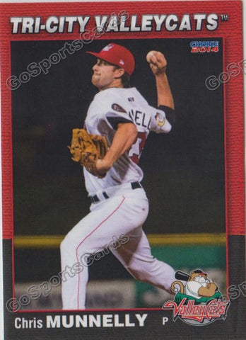 2014 Tri City ValleyCats Chris Munnelly