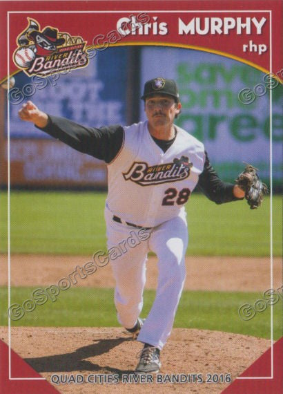 2016 Quad Cities River Bandits Chris Murphy