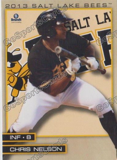 2013 Salt Lake Bees Chris Nelson