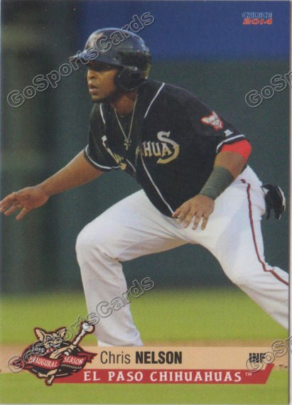 2014 El Paso Chihuahuas Chris Nelson