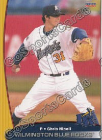 2008 Wilmington Blue Rocks Chris Nicoll