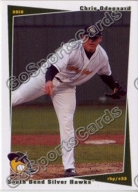 2010 South Bend Silver Hawks Chris Odegaard
