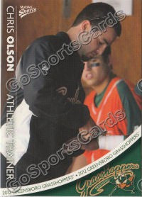 2012 Greensboro Grasshoppers Chris Olson