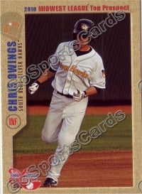 2010 MidWest League Top Prospects Chris Owings