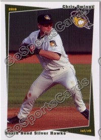 2010 South Bend Silver Hawks Chris Owings