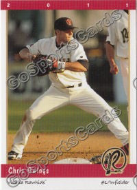 2011 Visalia Rawhide Chris Owings