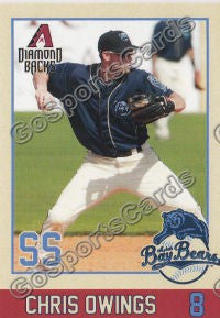 2012 Mobile BayBears Chris Owings