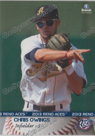 2013 Reno Aces Chris Owings
