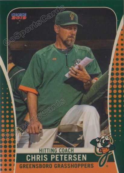 2019 Greensboro Grasshoppers Chris Petersen