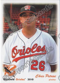 2010 Bluefield Orioles Chris Petrini