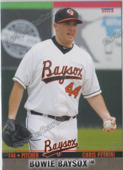 2014 Bowie Baysox Chris Petrini