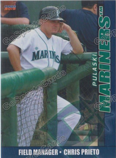 2013 Pulaski Mariners Chris Prieto