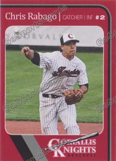 2013 Corvallis Knights Chris Rabago