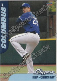 2012 Columbus Clippers Chris Ray