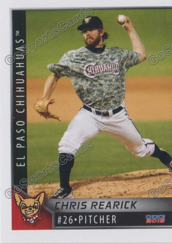 2015 El Paso Chihuahuas Chris Rearick