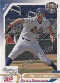 2012 Rancho Cucamonga Quakes Chris Reed