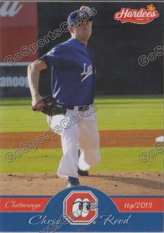 2013 Chattanooga Lookouts Chris Reed