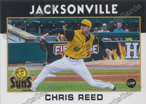2016 Jacksonville Suns Chris Reed