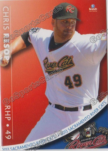 2013 Sacramento River Cats Chris Resop