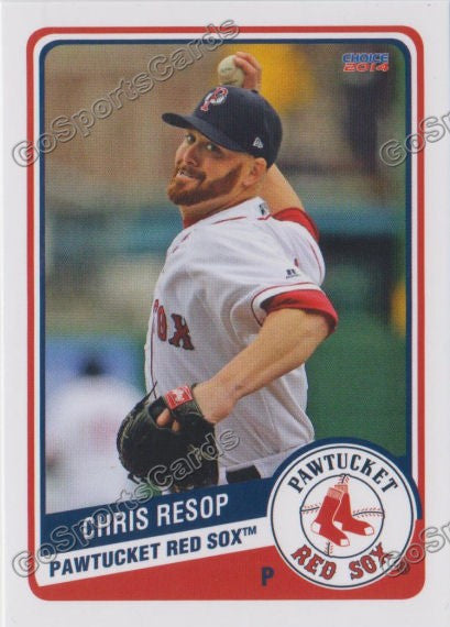 2014 Pawtucket Red Sox Chris Resop