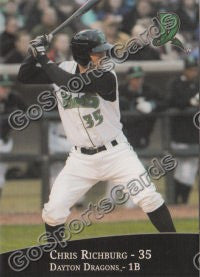 2010 Dayton Dragons Chris Richburg