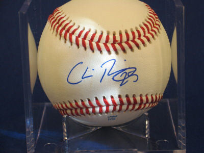 Chris Richburg signed Baseball Auto