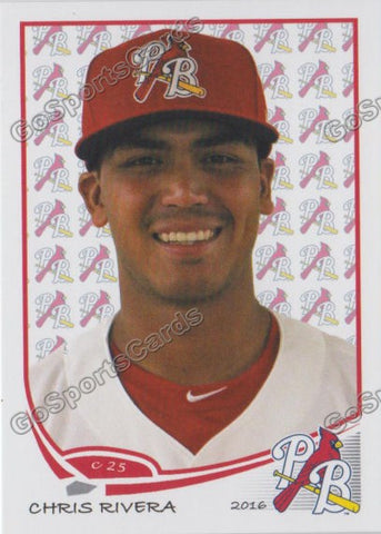 2016 Palm Beach Cardinals Chris Rivera
