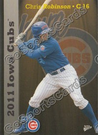 2011 Iowa Cubs Chris Robinson