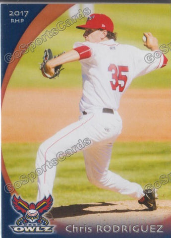 2017 Orem Owlz Chris Rodriguez