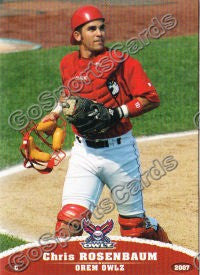 2007 Orem Owlz Chris Rosenbaum