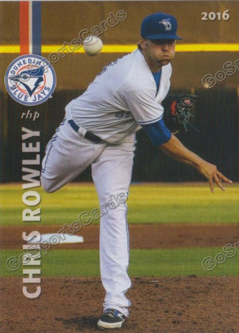 2016 Dunedin Blue Jays Chris Rowley