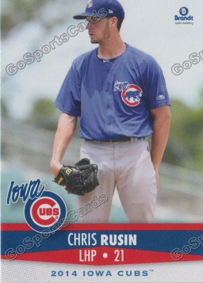 2014 Iowa Cubs Chris Rusin