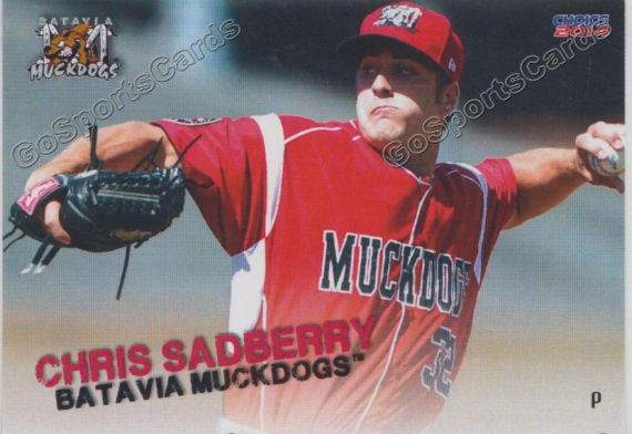 2014 Batavia Muckdogs Chris Sadberry