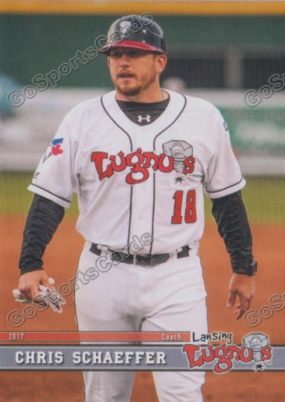 2017 Lansing Lugnuts Chris Schaeffer